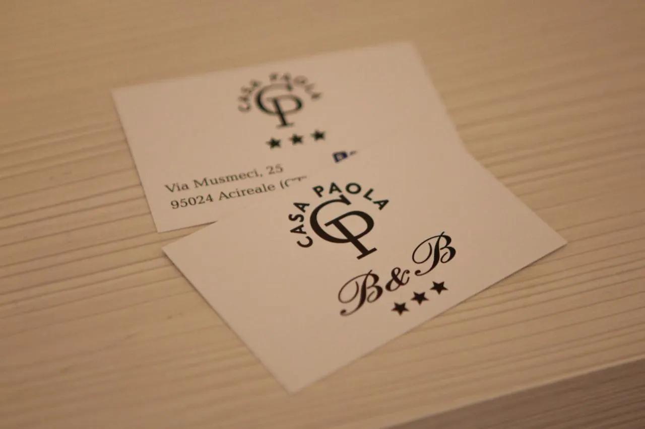 Bed & Breakfast Casapaola B&B Rooms Acireale Italia